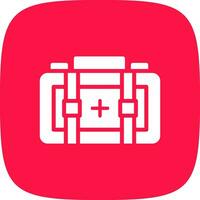 First Aid Kit Creative Icon Design vector