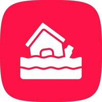 Flood Creative Icon Design vector