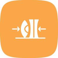 High Index Lenses Creative Icon Design vector