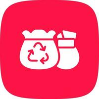 Garbage Creative Icon Design vector