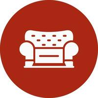 Sofa Creative Icon Design vector