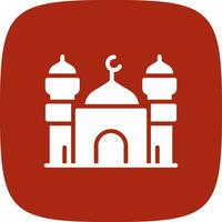 Mosque Creative Icon Design vector