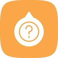 Question Creative Icon Design vector