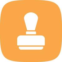 Stamp Creative Icon Design vector