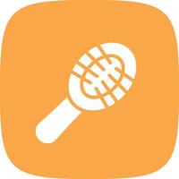 Hairbrush Creative Icon Design vector
