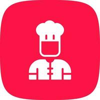 diseño de icono creativo de chef vector