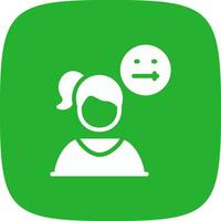 Concerned Creative Icon Design vector