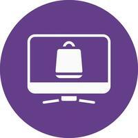 Shopping Online Creative Icon Design vector