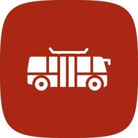 Bus Creative Icon Design vector