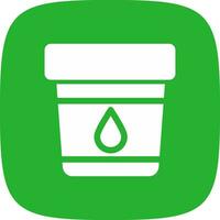 Urine Sample Creative Icon Design vector