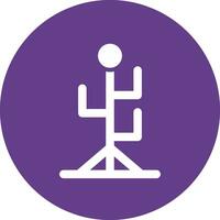 Clothes Stand Creative Icon Design vector