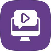 Video Tutorial Creative Icon Design vector
