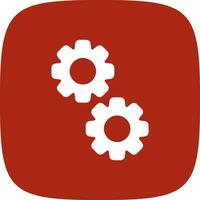 Gears Creative Icon Design vector