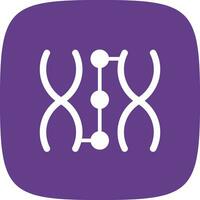 Cloning Creative Icon Design vector
