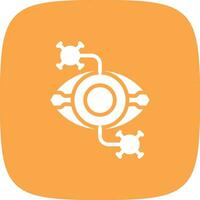 Eye Disease Creative Icon Design vector