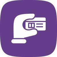 Credit Card Creative Icon Design vector