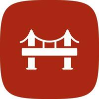 Bridge Creative Icon Design vector