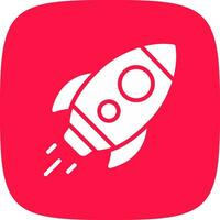 Rocket Creative Icon Design vector