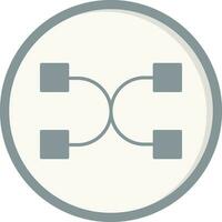Many To Many Vector Icon