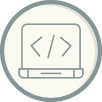 Web coding Vector Icon