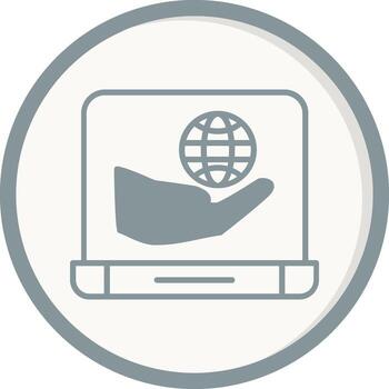 globe netwrok Vector Icon