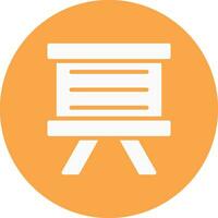 White Board Creative Icon Design vector