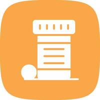 Pills Creative Icon Design vector