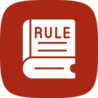 Rule Creative Icon Design vector