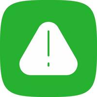Warning Creative Icon Design vector