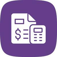 Budgeting Creative Icon Design vector