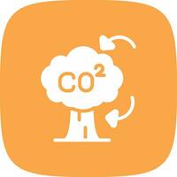 CO2 Creative Icon Design vector