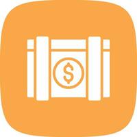 Salary Creative Icon Design vector