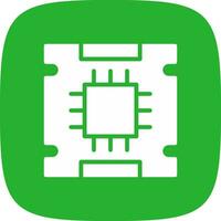 Processor Creative Icon Design vector