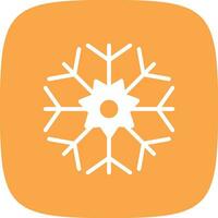 Snowflake Creative Icon Design vector