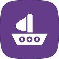 Boat Creative Icon Design vector