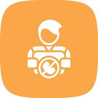 Contactless Delivery Creative Icon Design vector