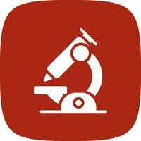 Microscope Creative Icon Design vector