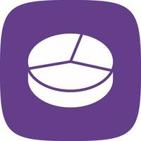 3D Pie Creative Icon Design vector