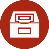 Files Box Creative Icon Design vector