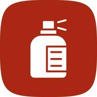 Spray Bottle Creative Icon Design vector