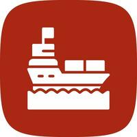 Ship Creative Icon Design vector