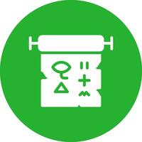 Hieroglyph Creative Icon Design vector