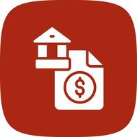 Bank Account Creative Icon Design vector