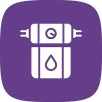 Water Filter Creative Icon Design vector