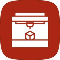 3D Printing Creative Icon Design vector