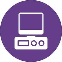 Computer Creative Icon Design vector