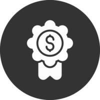 Badge-Dollar Creative Icon Design vector