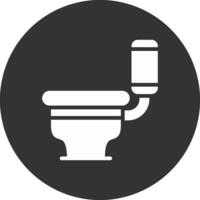 Toilet Creative Icon Design vector