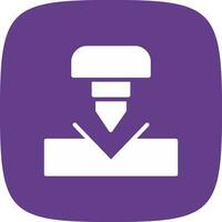 Bending Creative Icon Design vector