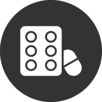 Pills Creative Icon Design vector